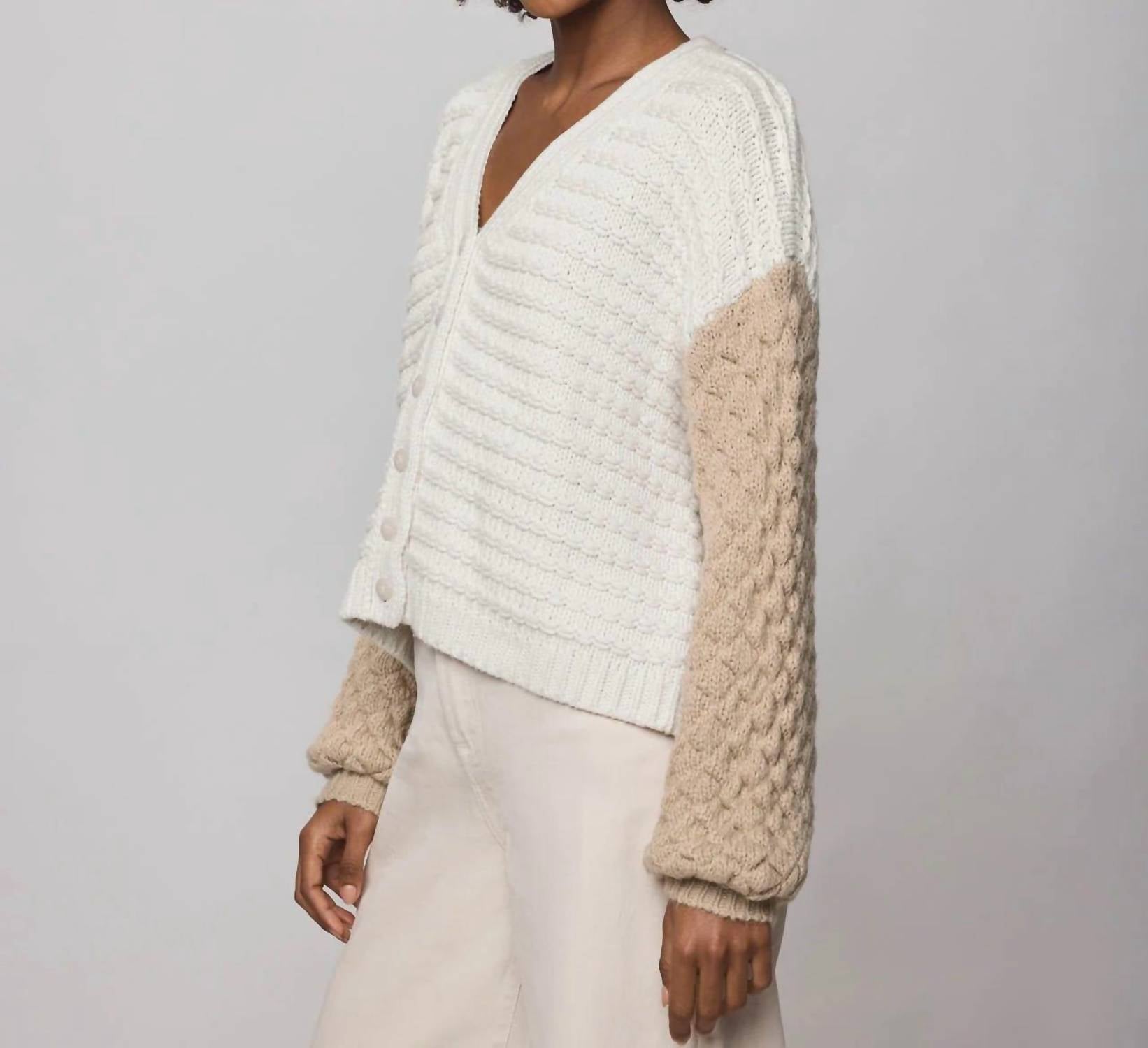 Splendid - Maria Bobble Long Sleeve Cardigan