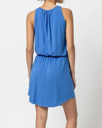 Lilla P - Smocked Crewneck Dress