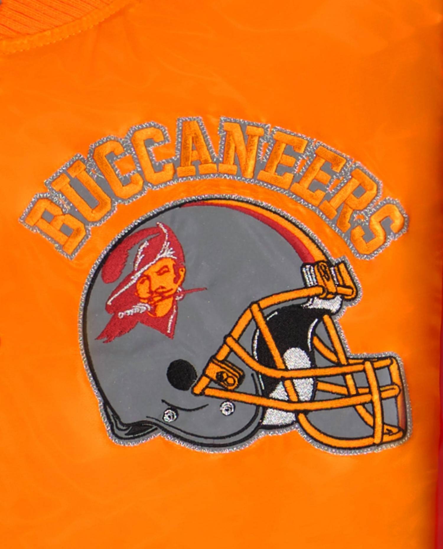 Starter - Men's Tampa Bay Buccaneers Varsity Satin Full-snap Jacket
