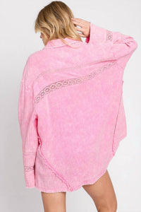 Sewn And Seen - Farrah Trim Detail Button Down Shirt