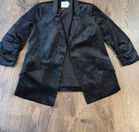 Skies Are Blue - Sparkle Velvet Blazer