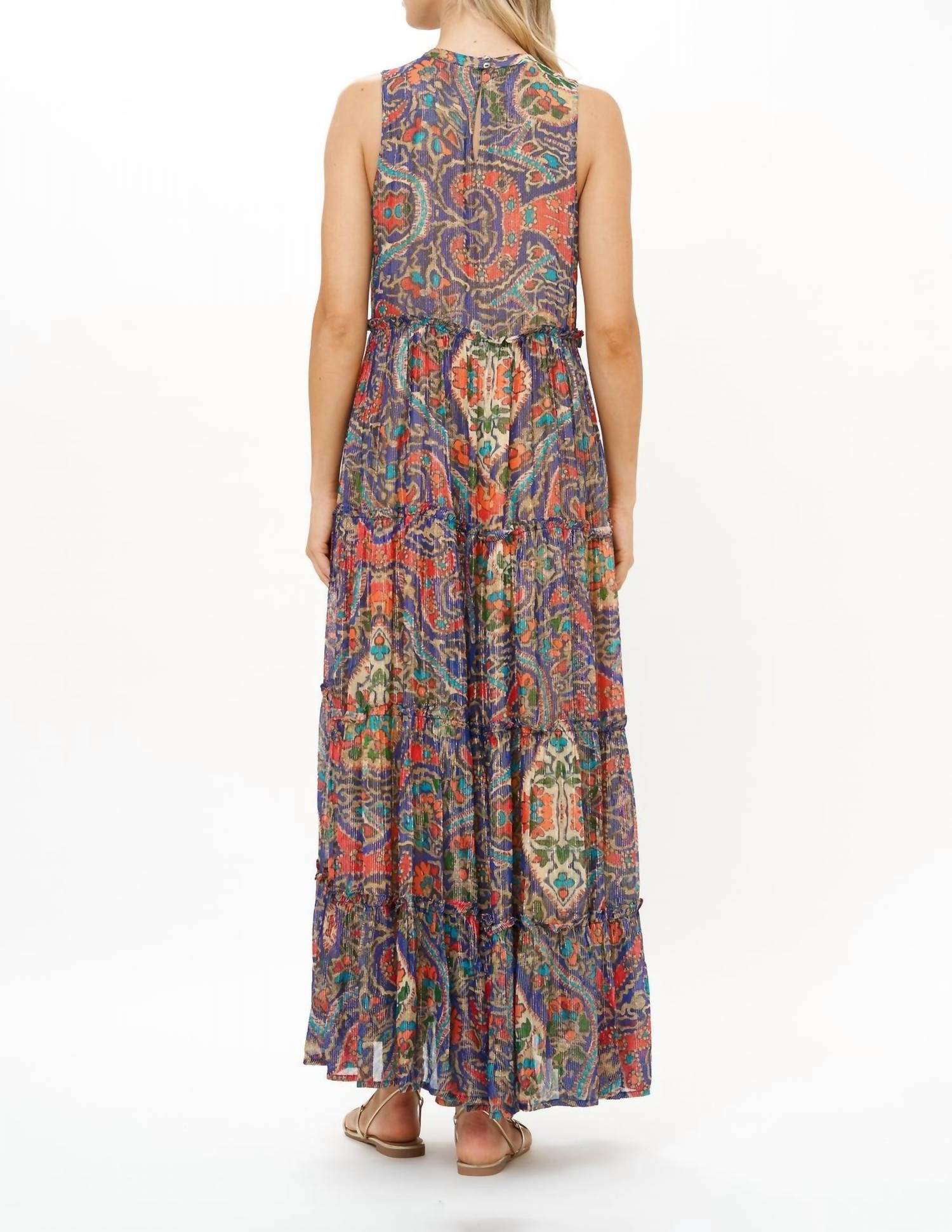 Oliphant - Ruffle Tiered Maxi Dress