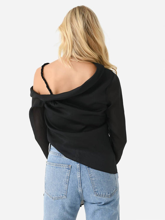 Aje. - Edith Draped Top