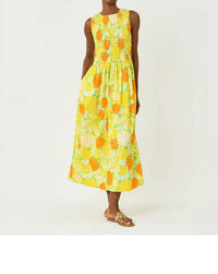 Lilly Pulitzer - Daisey Smocked Midi Dress