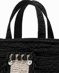 Elektra'S Workshop - Women's Handmade Tassel Tote Bag