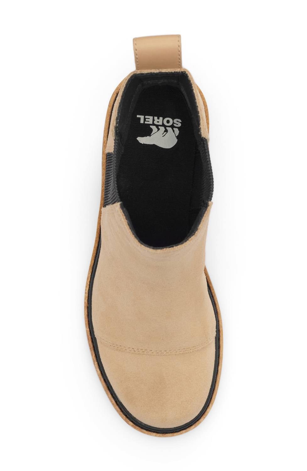SOREL Women's Joan Now Waterproof Chelsea Boots in canoe black - women's shoe - view 4