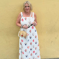 Sugarlips - Kara Shells Cotton Maxi Dress