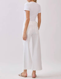 Letter To Juliet - Genoa Slant Pocket Crop Jean