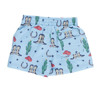 Pink Chicken - Boy's Tiny Rodeo Pull-on Swim Trunks