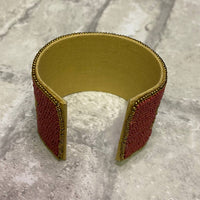 Panache - Women's Tribal Seed Bead Cuff Bracelet