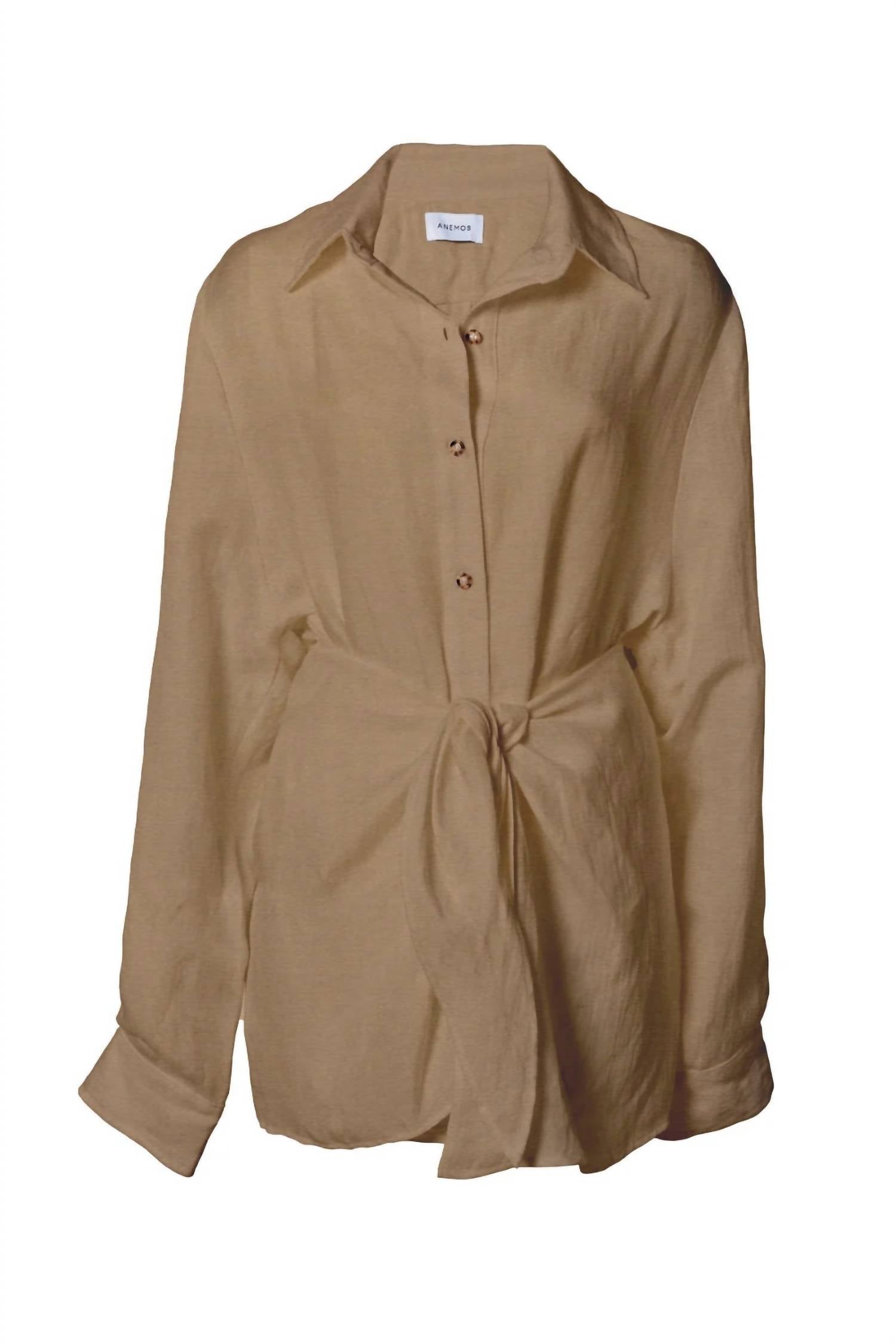 Anemos - L.a. Button Down Mini Wrap Dress