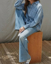 By Together - Classic Denim Button Down Shirt