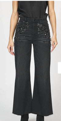 Dear John Denim - Fiona wide leg sparkle Jeans