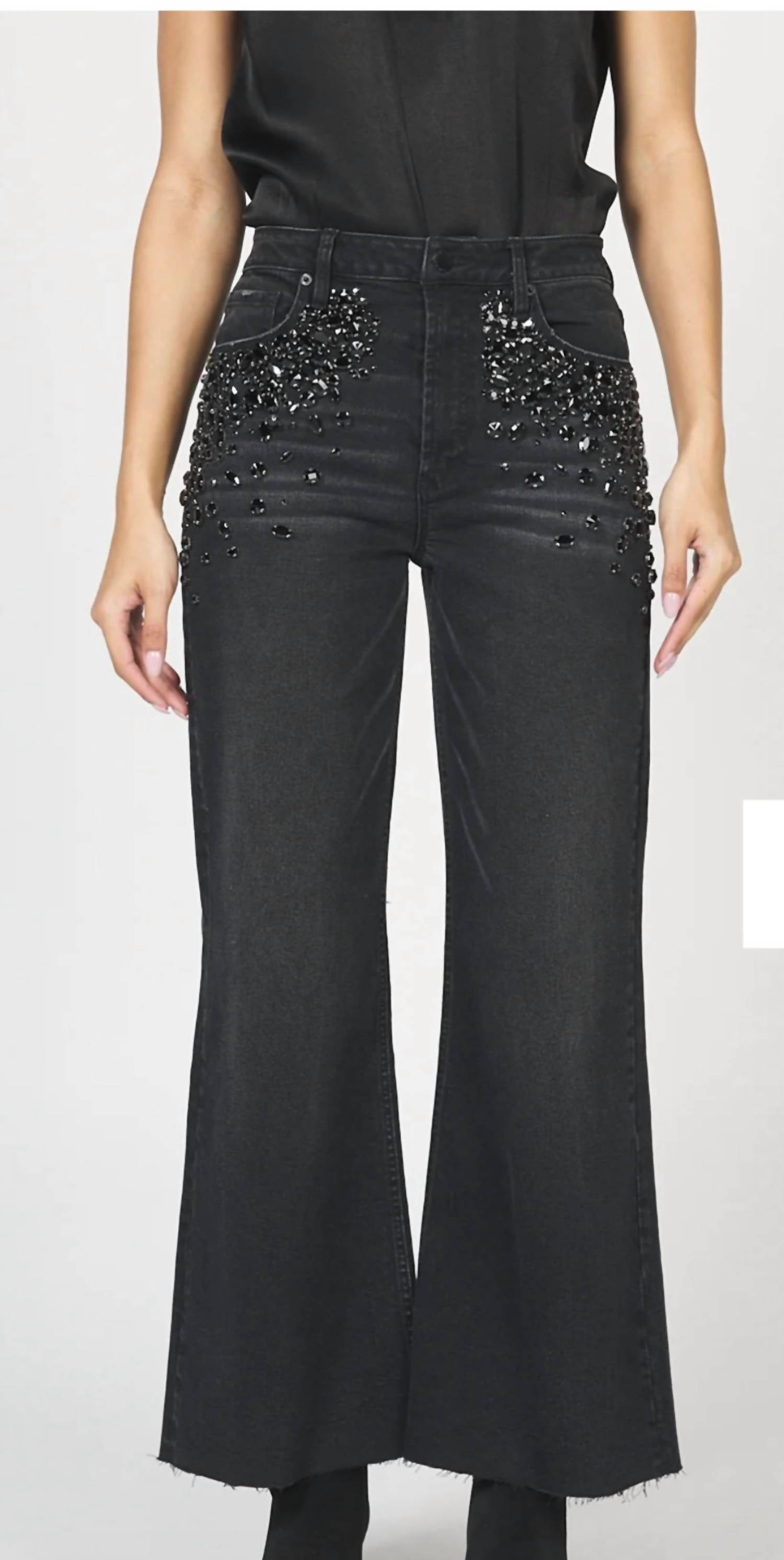 Dear John Denim - Fiona wide leg sparkle Jeans
