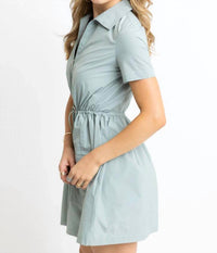 Karlie - Seaside Utility Mini Dress
