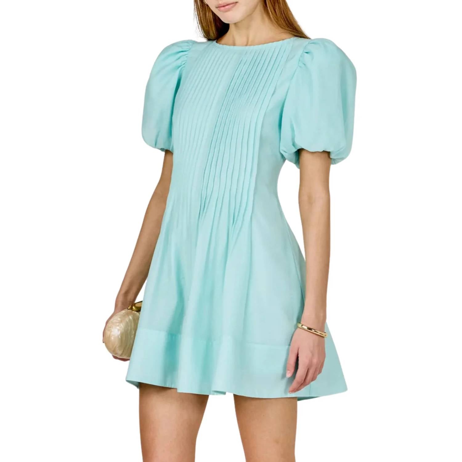 Endless Rose - Pintuck Mini Dress