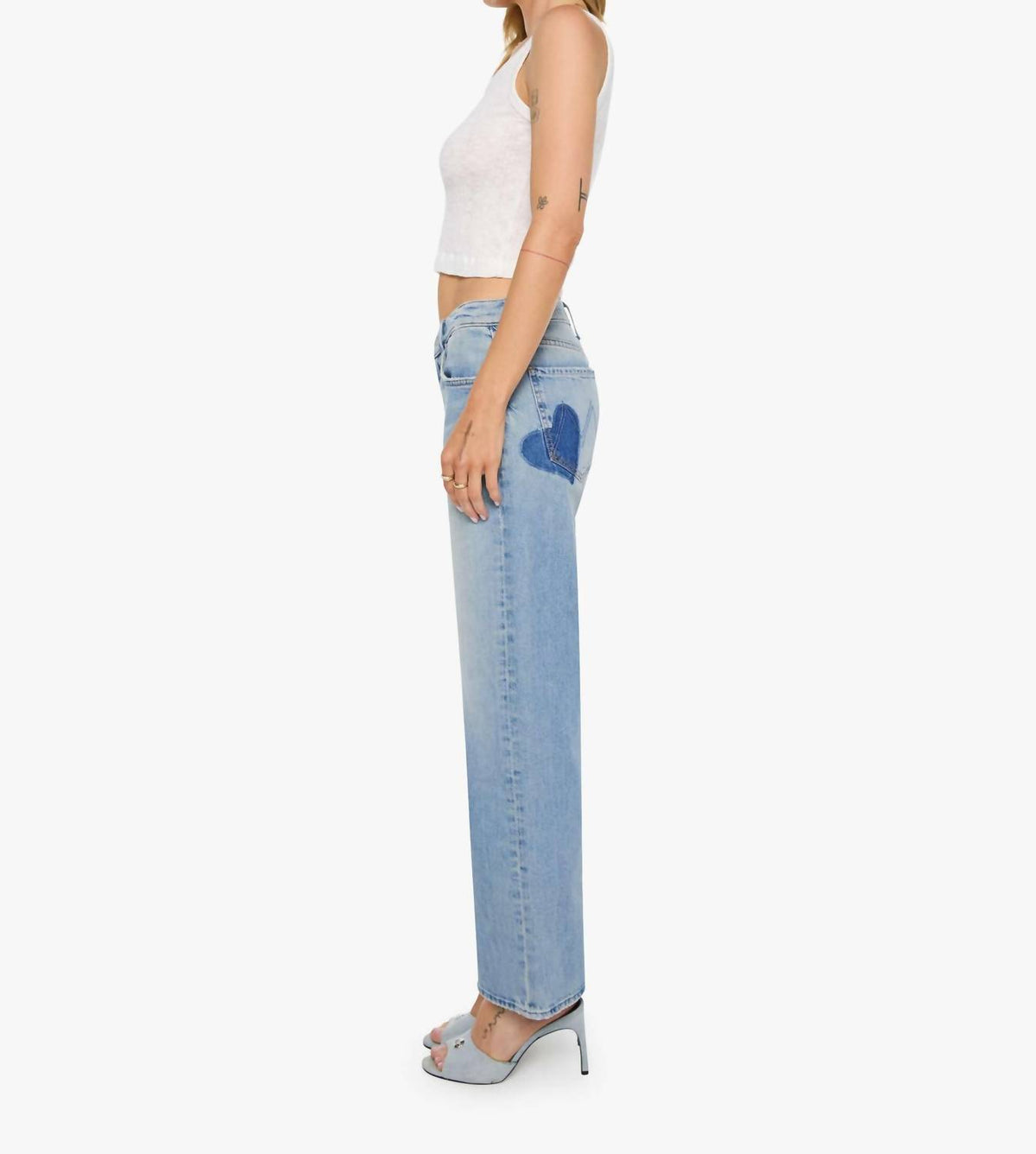 Mother - The Mid Rise Rambler Zip Skimp Jeans