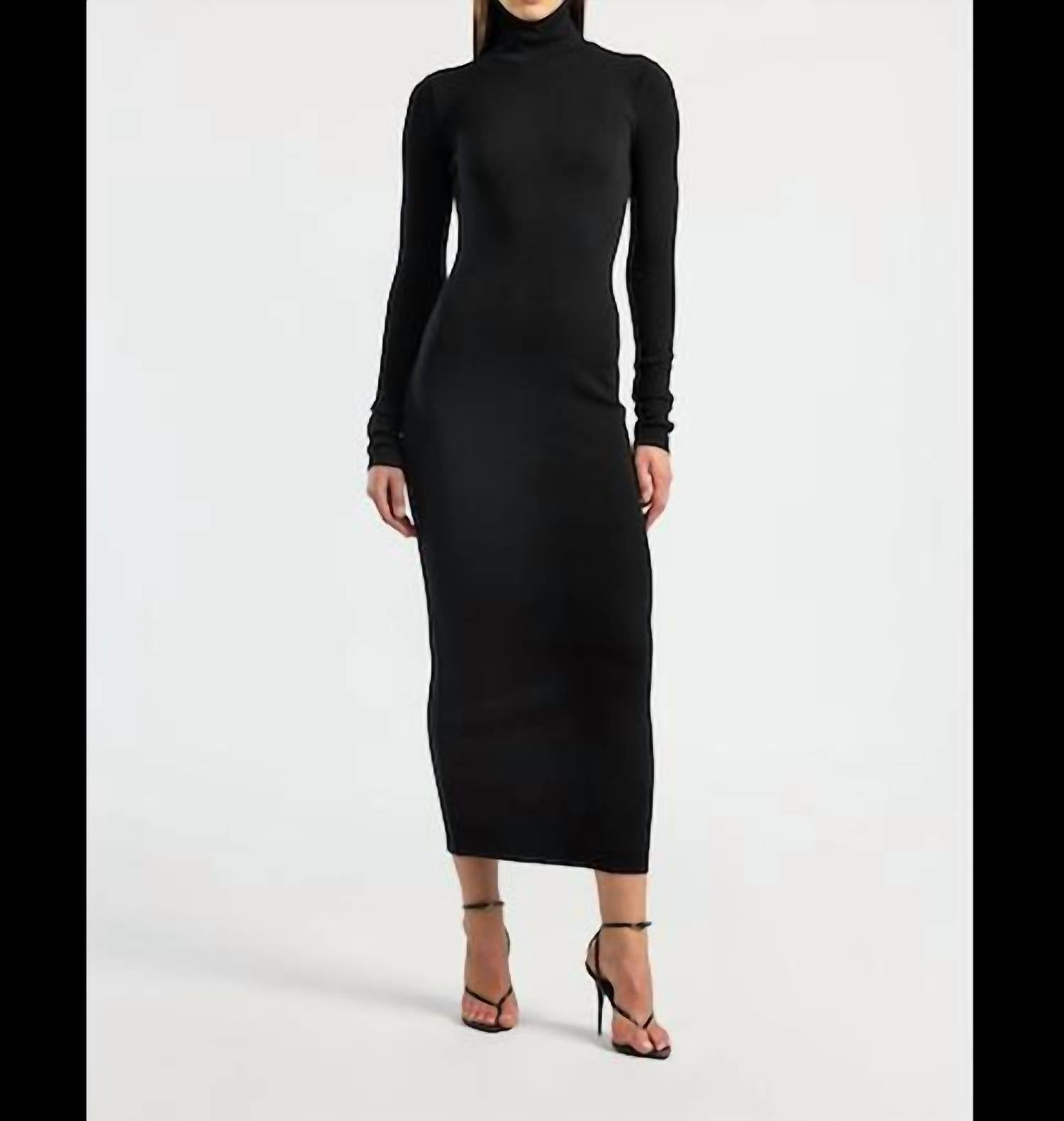 Cotton Citizen - Verona Turtleneck Maxi Dress