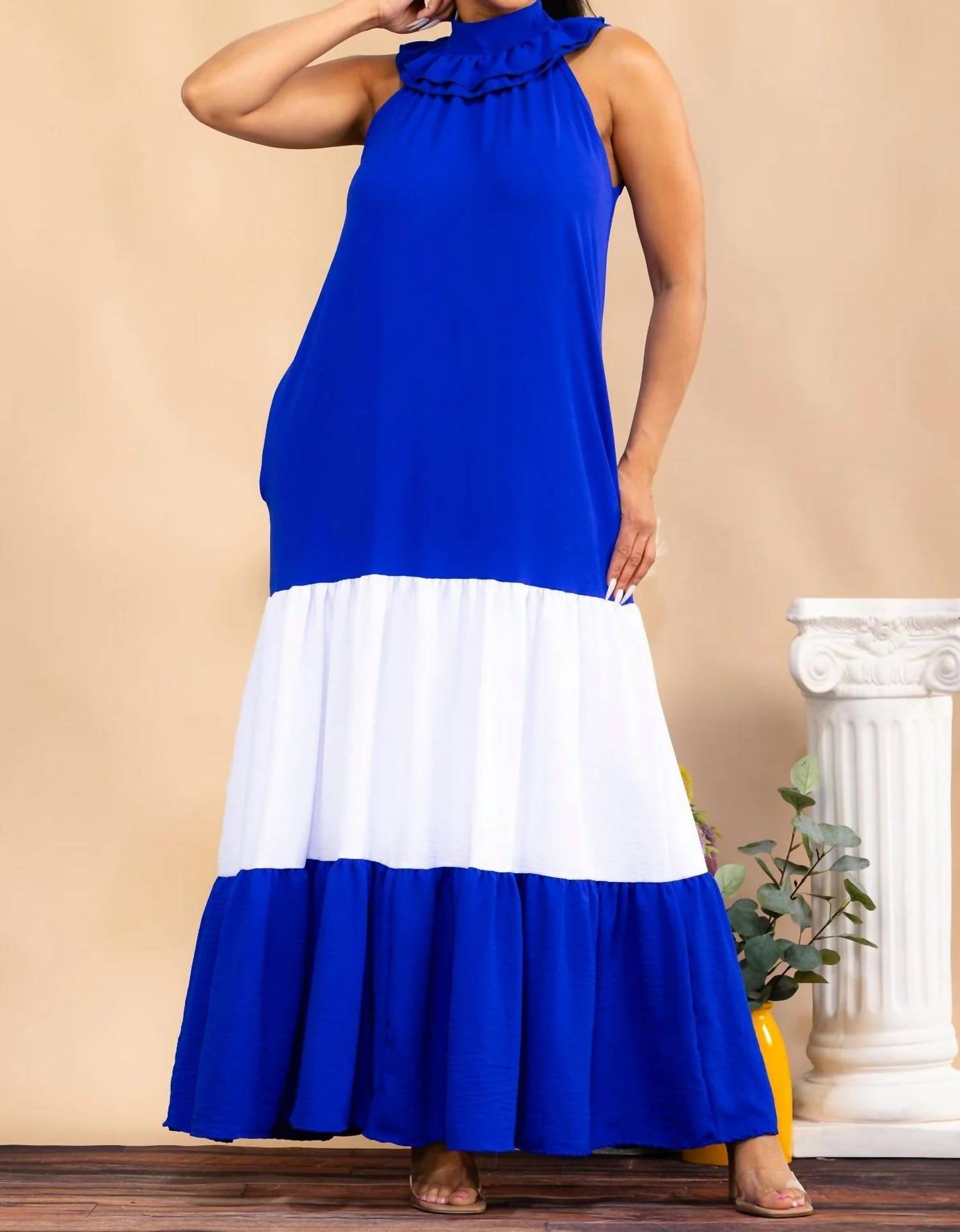 Karen T Design - Sleeveless Maxi Dress