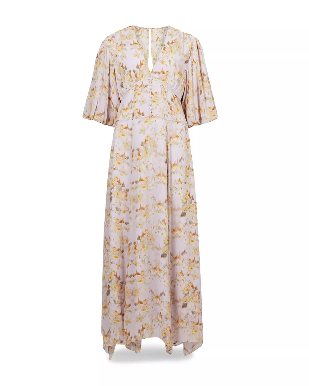 Allsaints - Aspen Momo Midi Dress