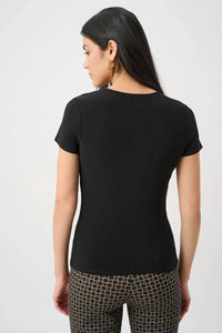 Joseph Ribkoff - Silky Knit Fitted T-shirt