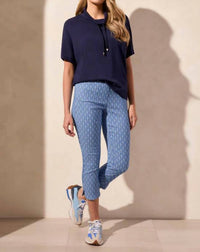 Tribal - Funnel Neck Top