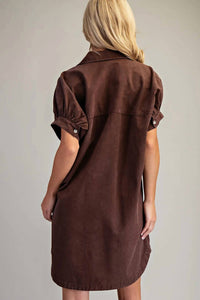 Ee:Some - Move free mineral washed dress