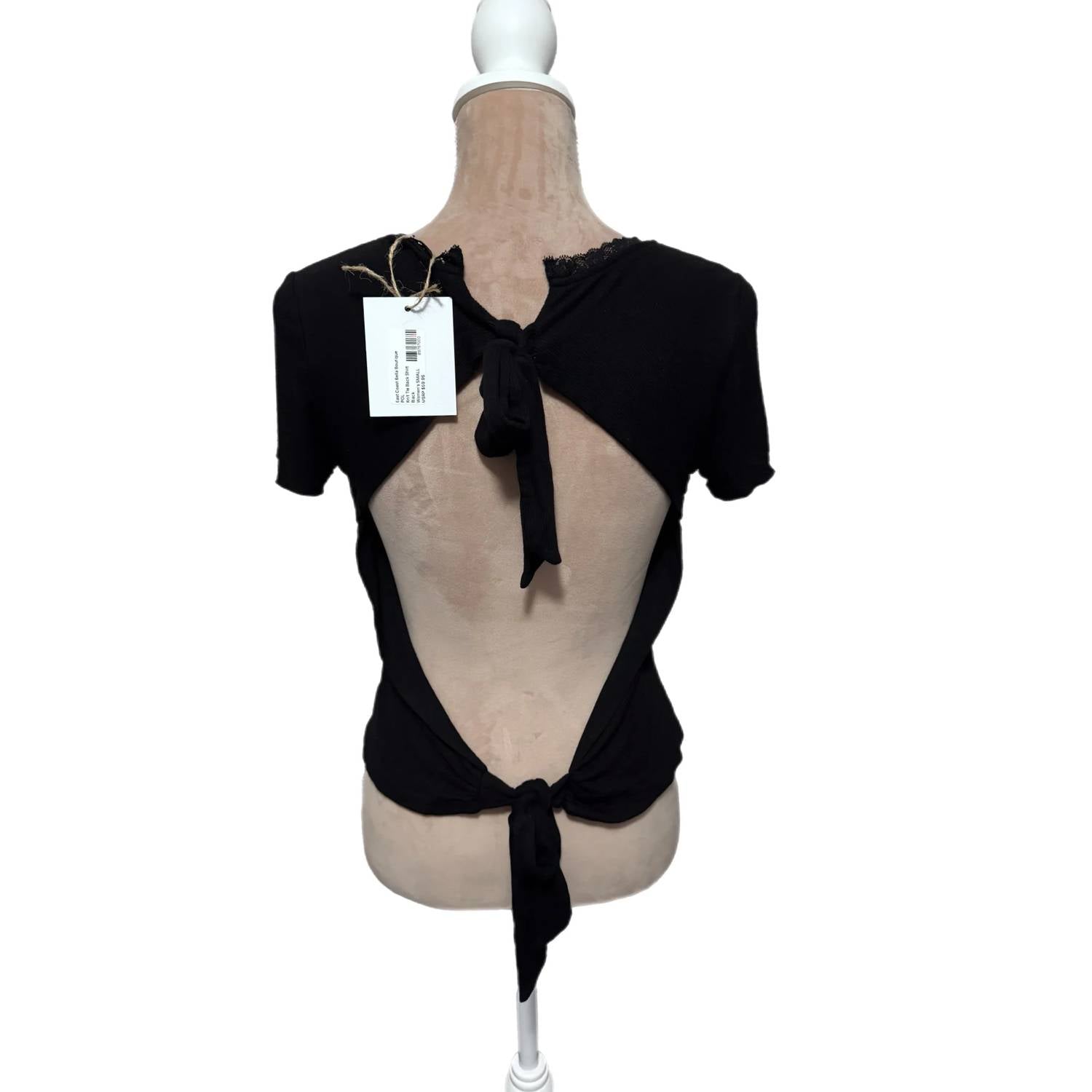 Pol - Open-back Tie Top