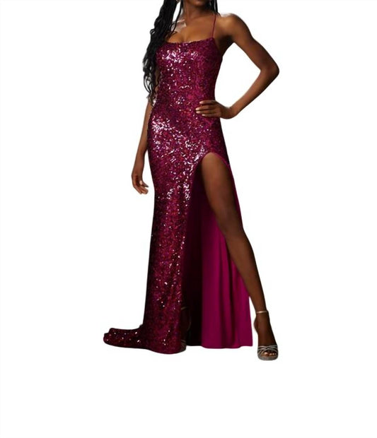 Morilee - Scoop Neckline Fitted Bodice Dress