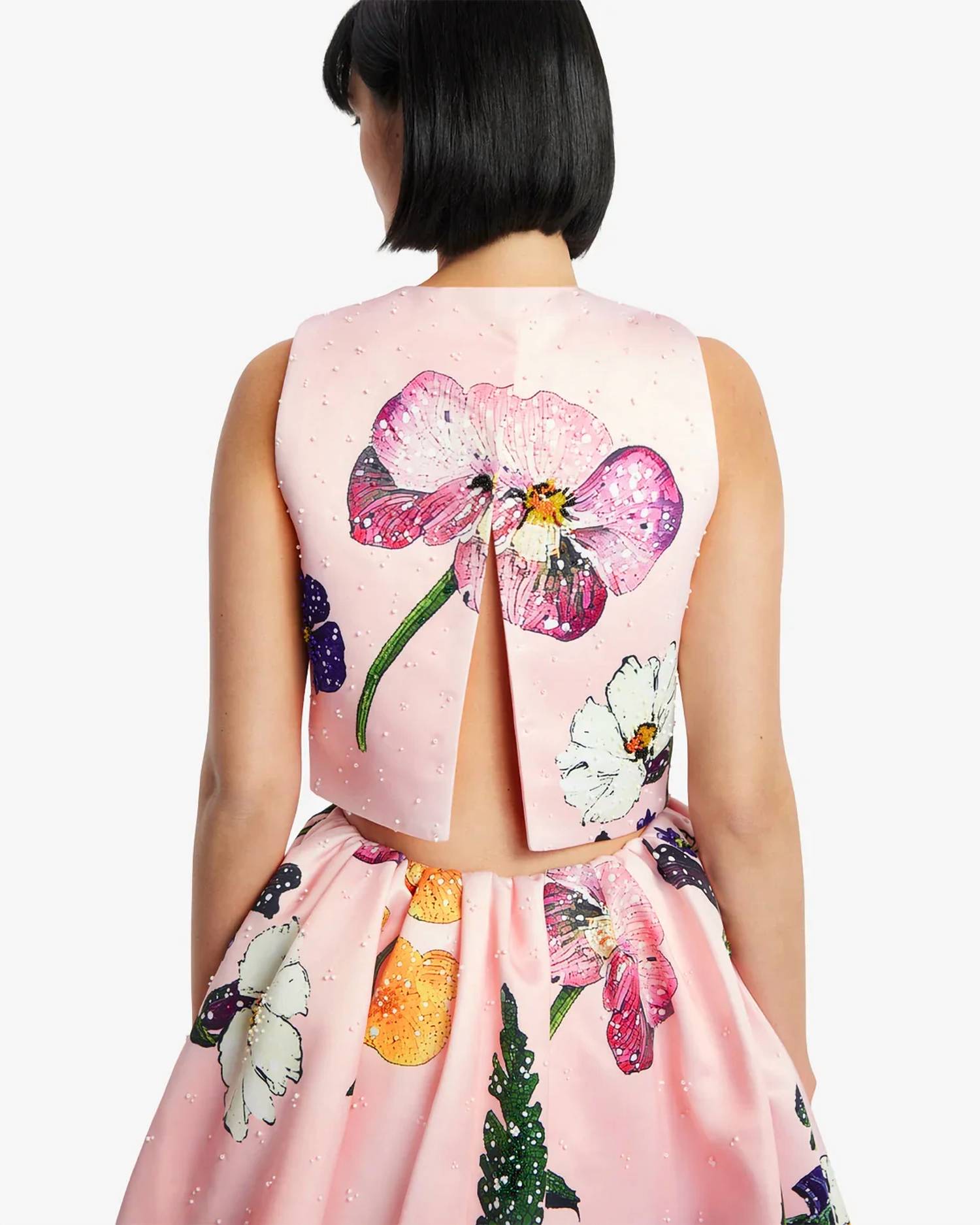 Leo Lin - Iris Embellished Top