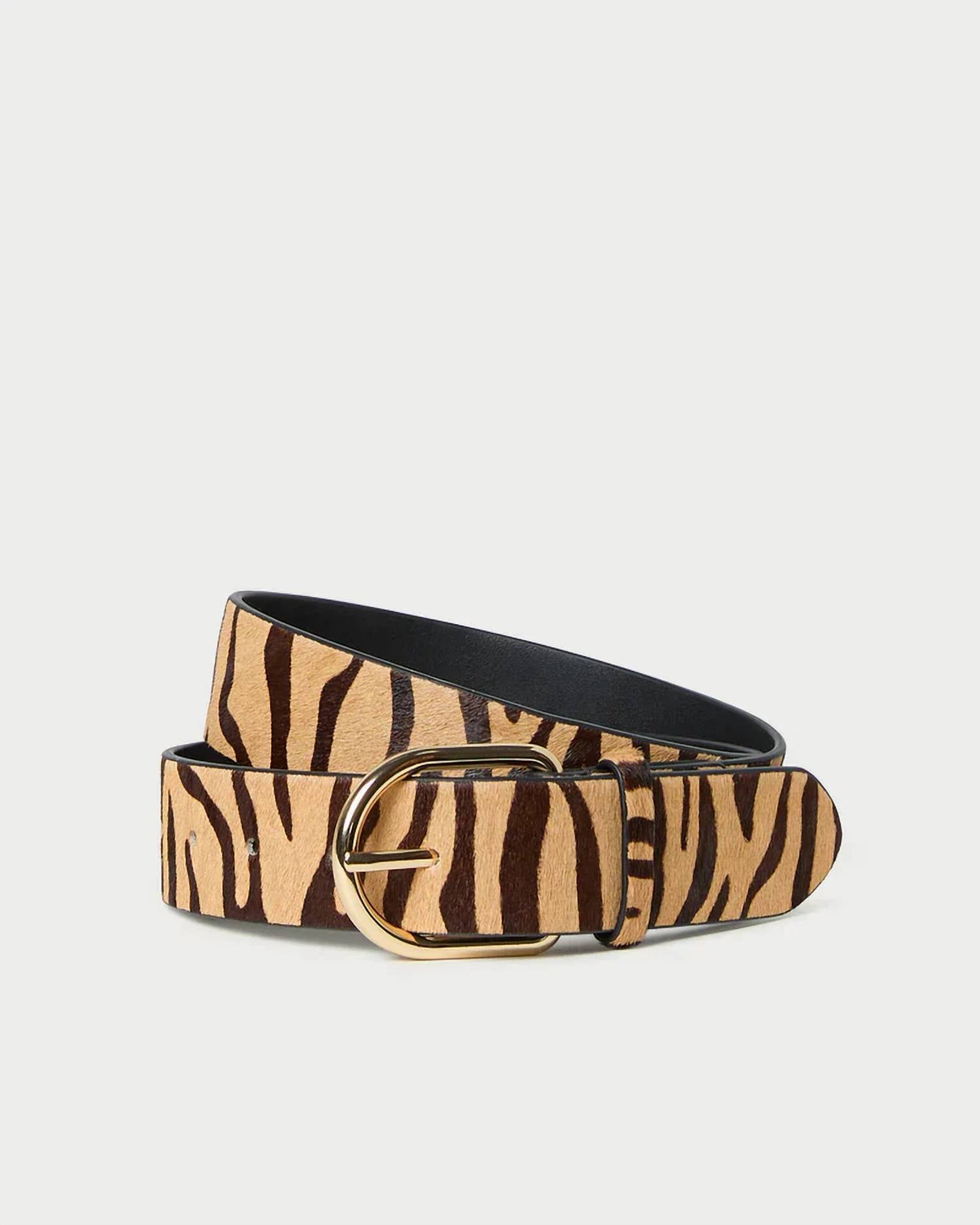 Loeffler Randall - Women's Isaac Zebra Belt