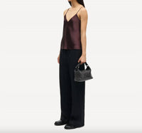 SAMSOE Women's Sasharon Top in fudge - women's shirt - alternate view