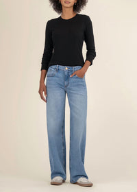 Kut From The Kloth - Noelie Scoop Neck Long Sleeve Tee