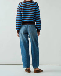 Aaron & Amber - Half-button Polo Sweater