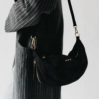 Pretty Simple Women's Netty Nubu Crossbody Bag in black - women's bag - alternate view