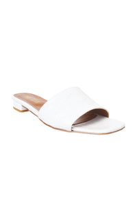 Paris Texas - Women's Moc Croco Square Toe Flats