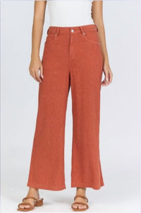 Dear John Denim - Audrey Cropped Linen Pant