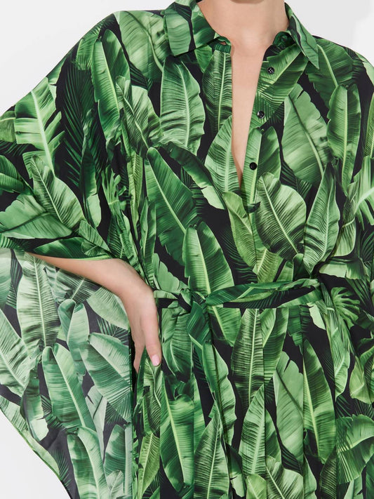 Alice + Olivia - Deanne Midi Shirt Dress With Belt