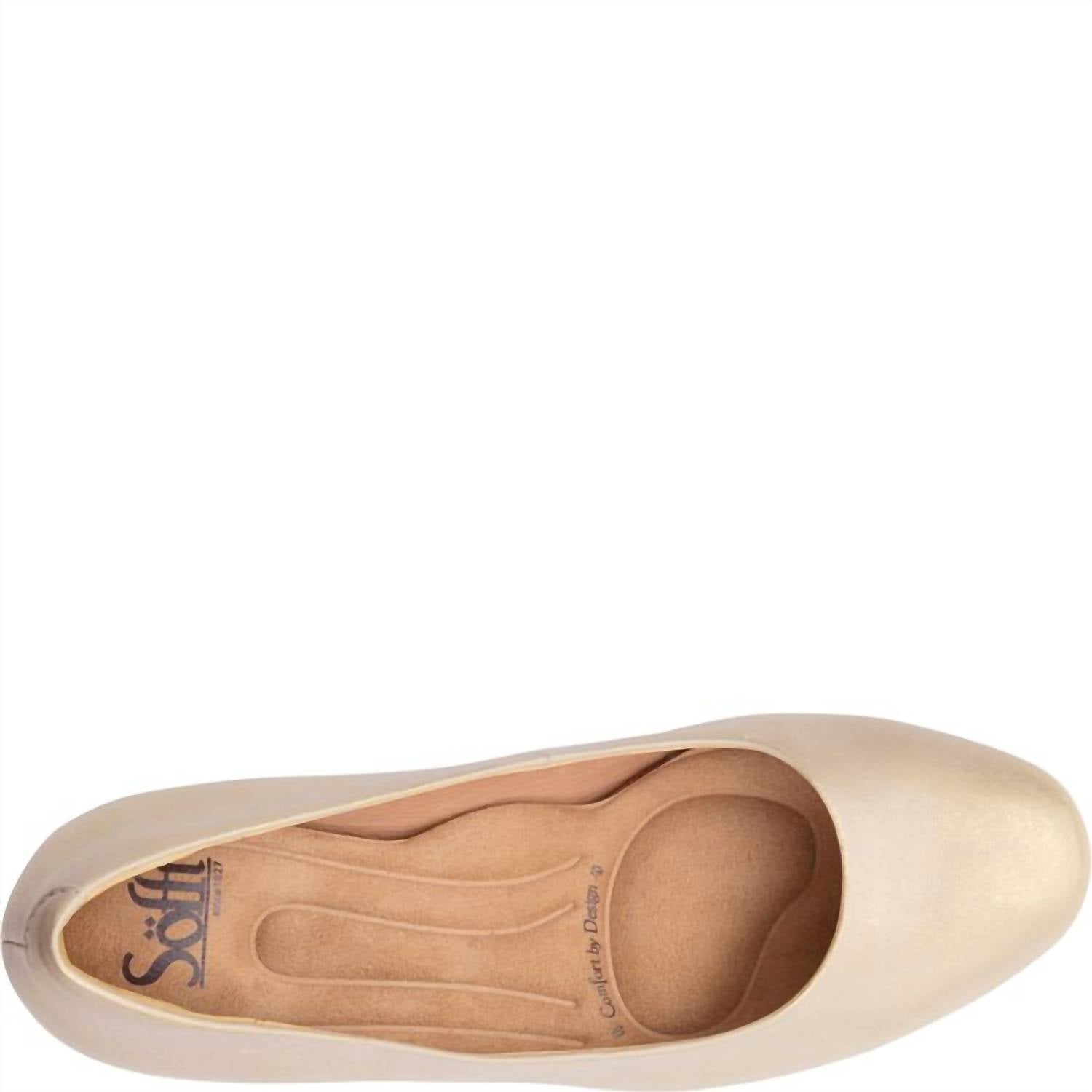 Sofft WOMEN'S LINDON PUMP in oro gold - women's heels - view 6