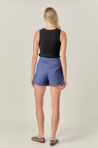 English Factory - Ellie High-waisted Mini Shorts
