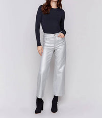 Charlie B - Shimmery Flare Leg Pant
