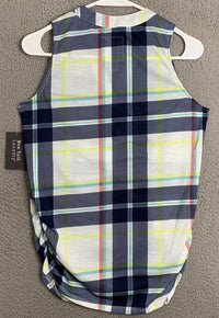 New York Laundry - Women Plaid Henley Top