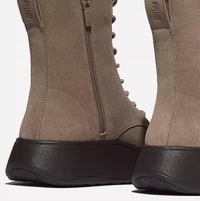 Fitflop - Women's F-mode Leather Lace Up Flatform Ankle Boot