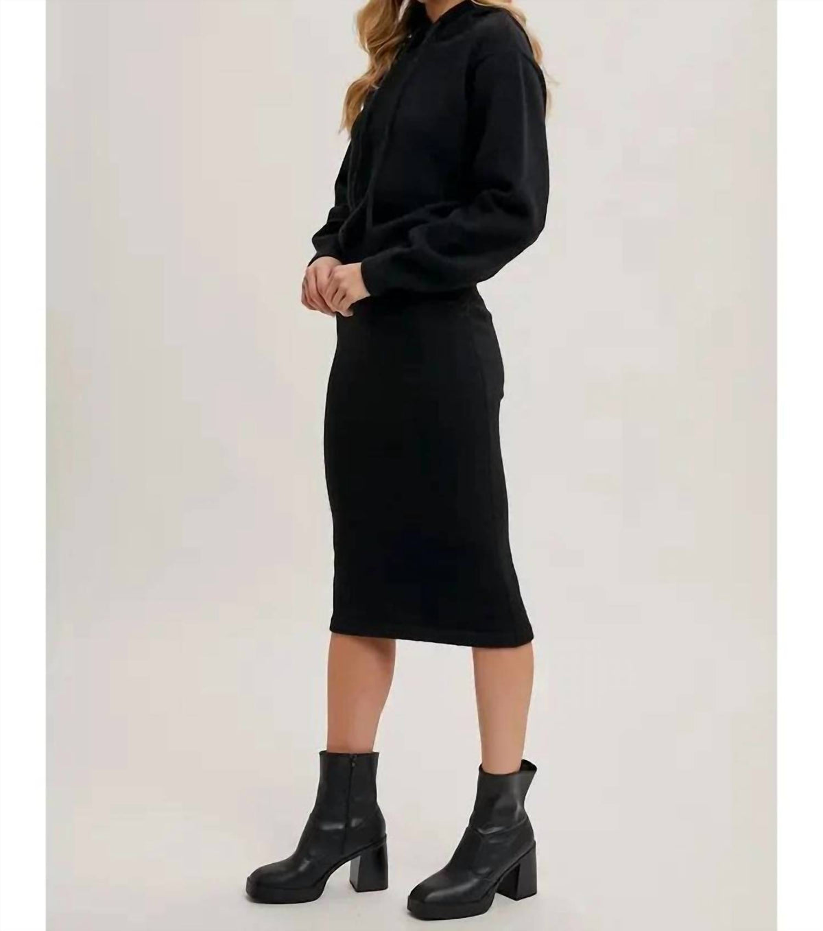 Bluivy - Perfect Hoodie And Skirt Set