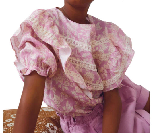 The New Society - Girl's Santa Clarita Blouse