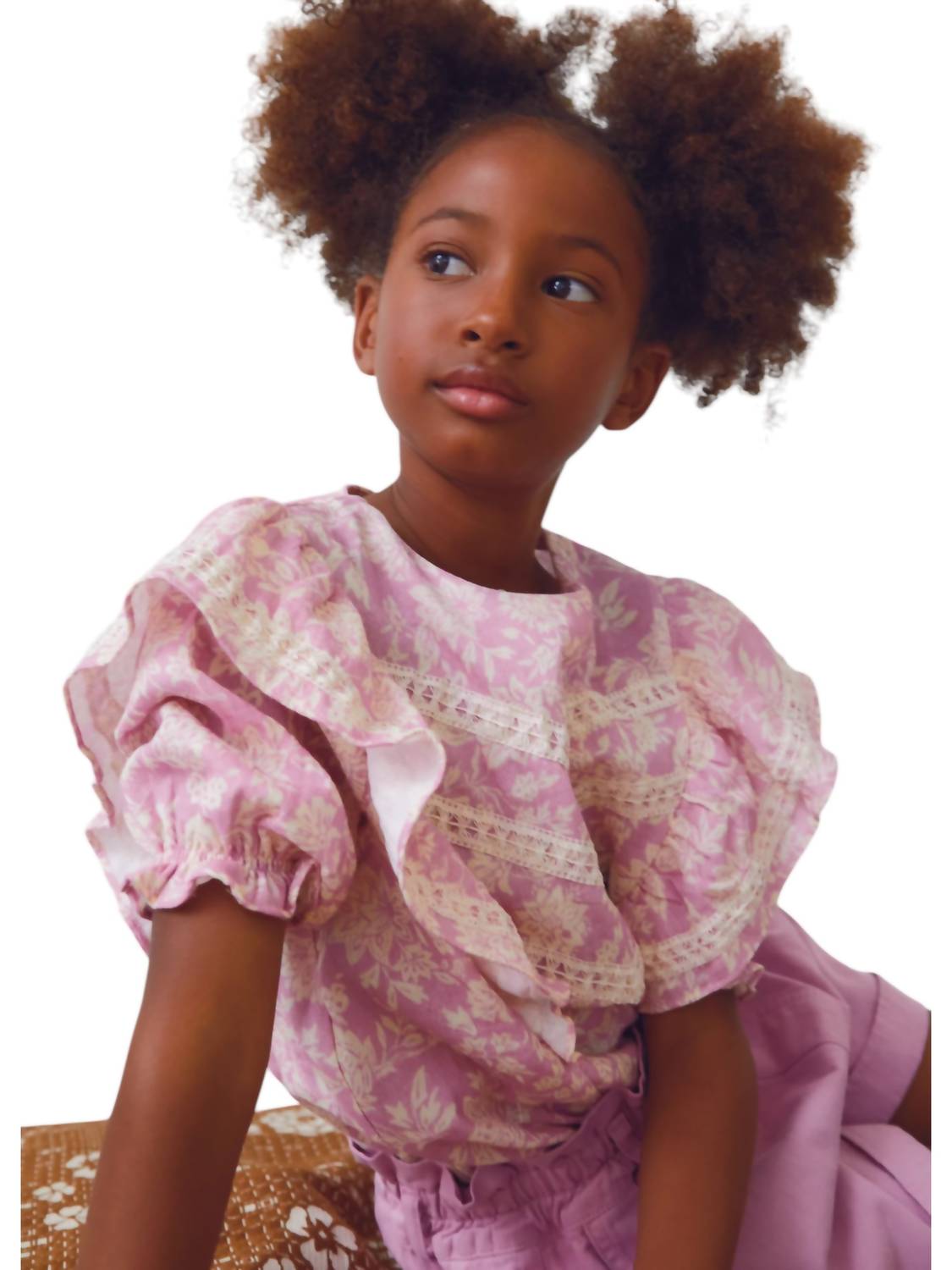 The New Society - Girl's Santa Clarita Blouse