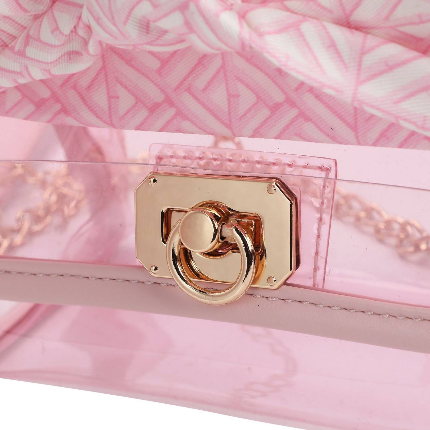 Packed Party - Women's Perfect Bow Clear Vinyl Mini Handbag