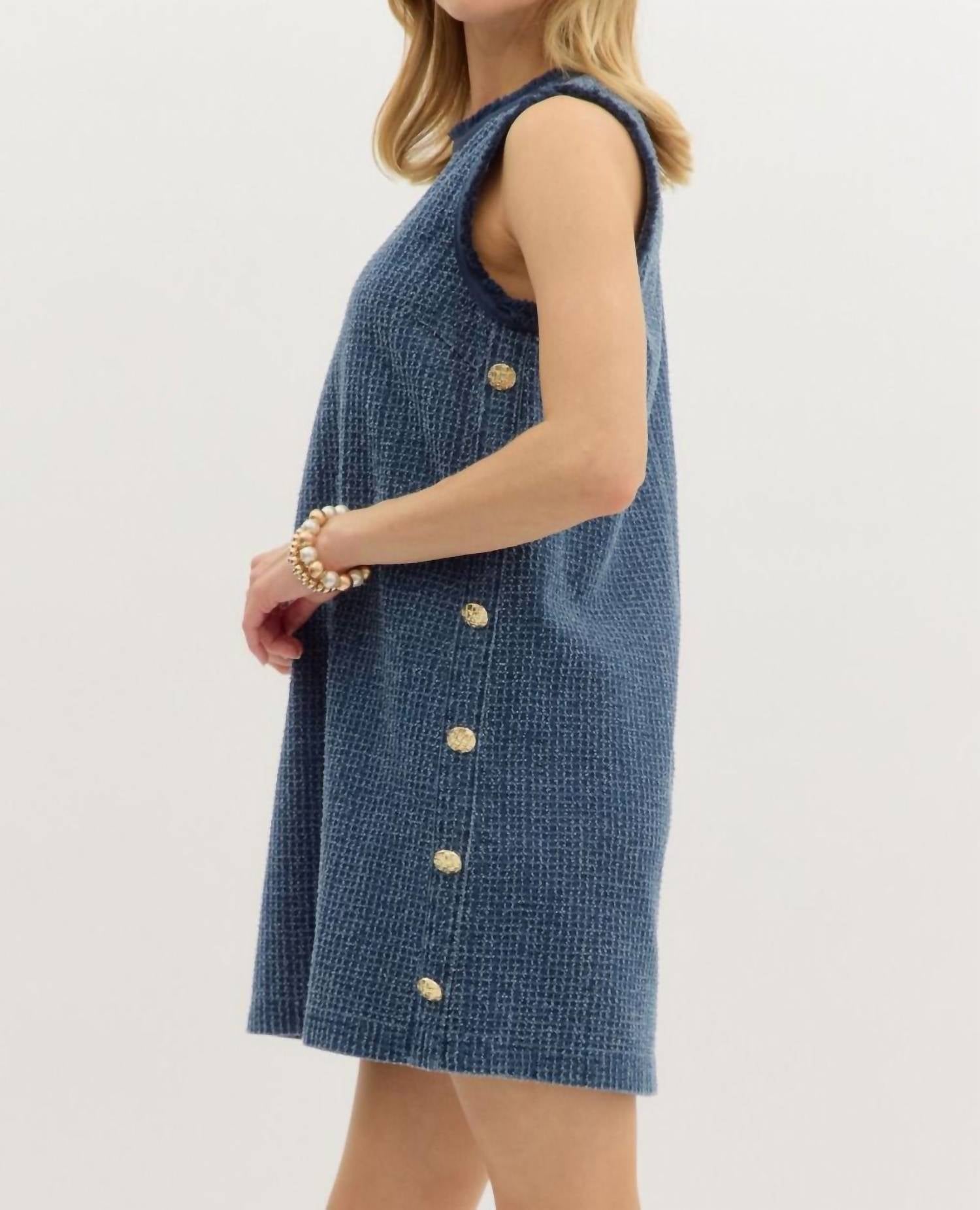 Entro - Twill & Trim Dress