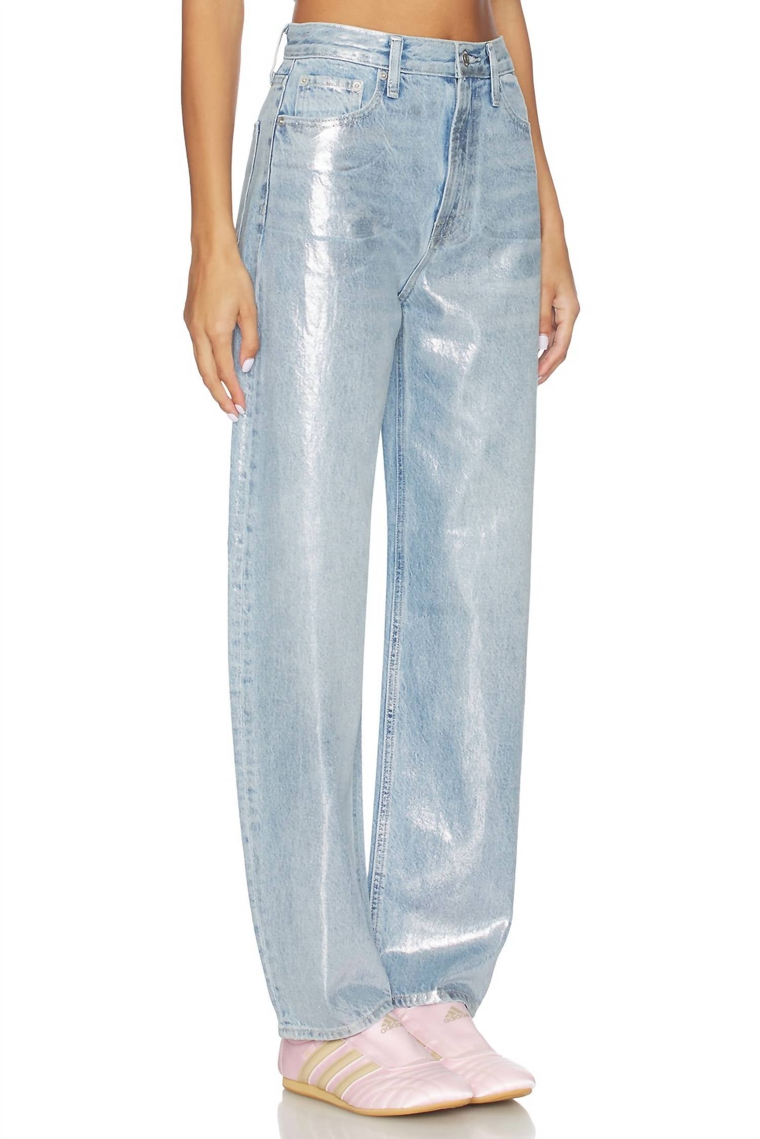 Pistola - Wes High Rise Barrel Jeans