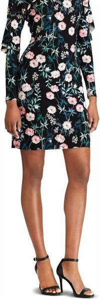 American Living - Women's Floral Print Layered Dress